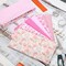 Pre-cut Fabric Cotton Quilting Squares – 10 pcs 20 x 20 Inch Pink Floral Gingham Patchwork Sewing Fabric Bundle for DIY Crafts & Home Décor